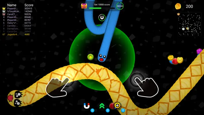 Snake Battle android App screenshot 2